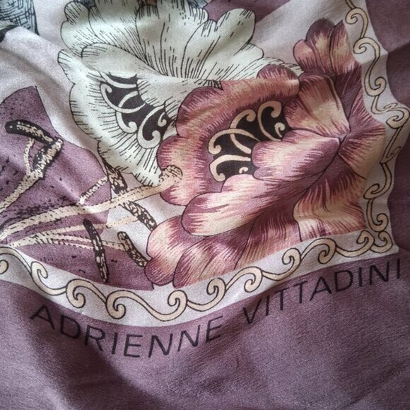 Adrienne Vittadini Accessories - Adrienne Vittadini Vintage Silk scarf large